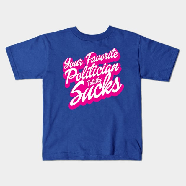 Dollitics Kids T-Shirt by Awesome AG Designs